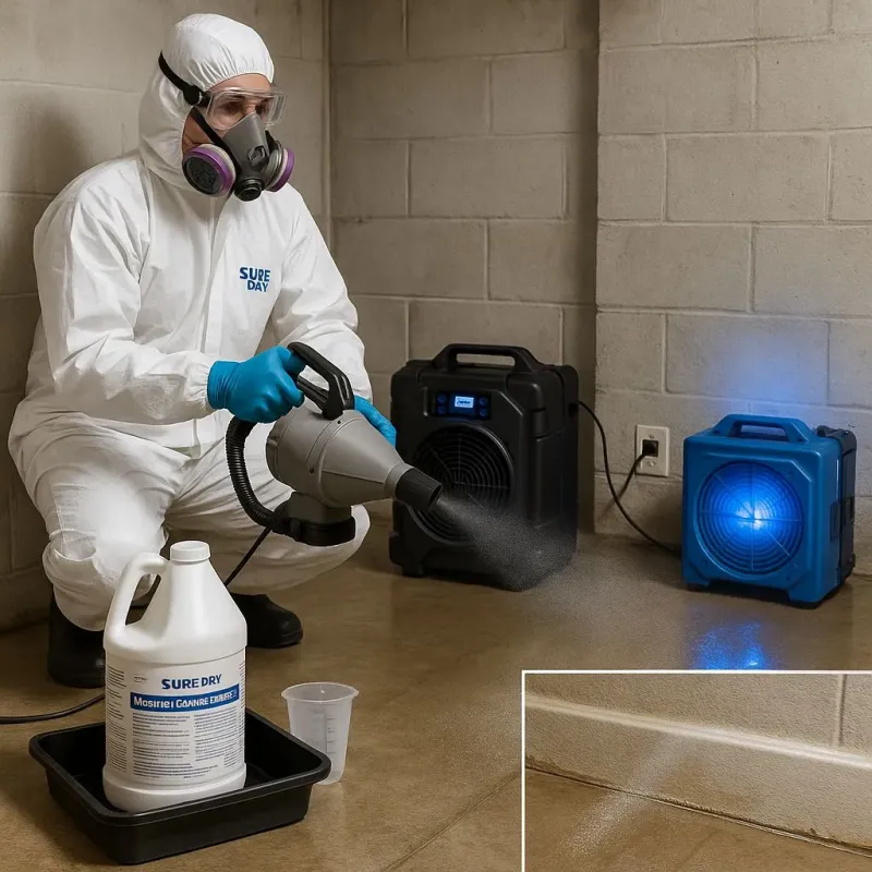 Sanitization and Odor Removal process in Alpharetta, GA